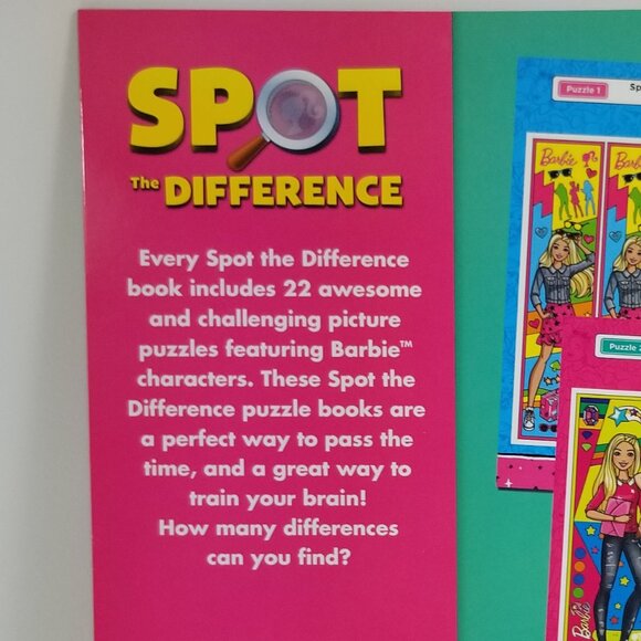 Bafrbie Spot the difference activity book - Picture 3 of 5